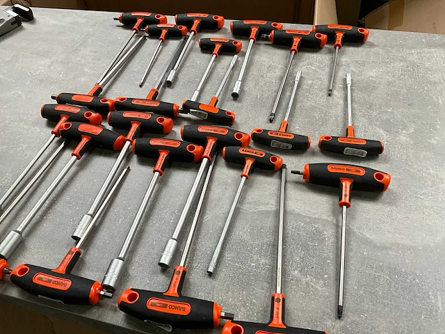 Bahco diverse maten schroevendraaiers t-greep (24x) - afbeelding 6 van  6