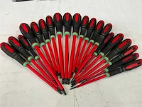 Bahco diverse maten schroevendraaiers torx (20x)
