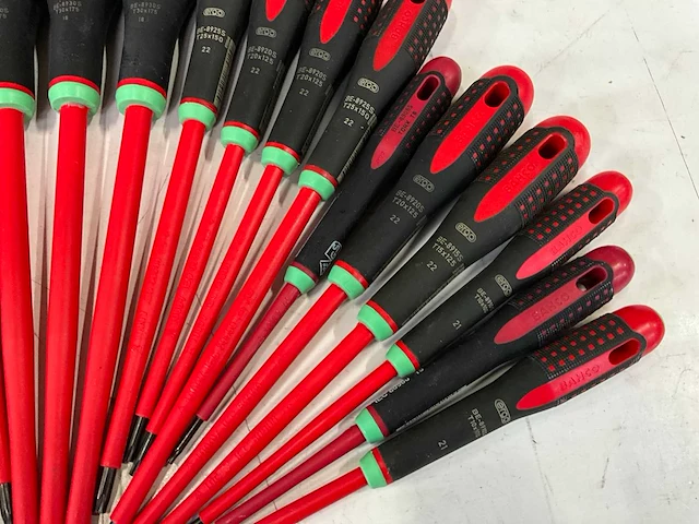 Bahco diverse maten schroevendraaiers torx (20x) - afbeelding 4 van  5
