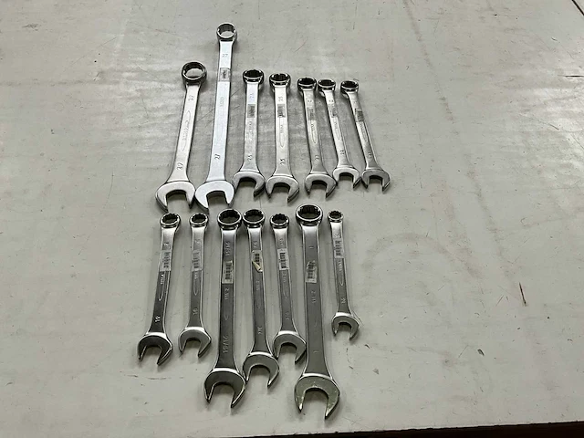 Bahco diverse maten steek- en ringsleutels (14x) - afbeelding 1 van  6