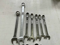 Bahco diverse maten steek- en ringsleutels (14x) - afbeelding 3 van  6