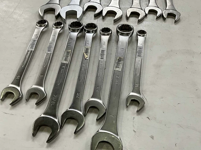 Bahco diverse maten steek- en ringsleutels (14x) - afbeelding 5 van  6