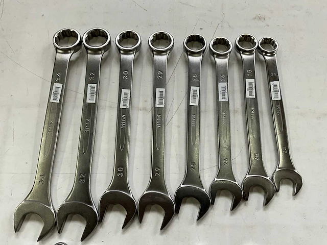 Bahco diverse maten steek- en ringsleutels (18x) - afbeelding 2 van  6