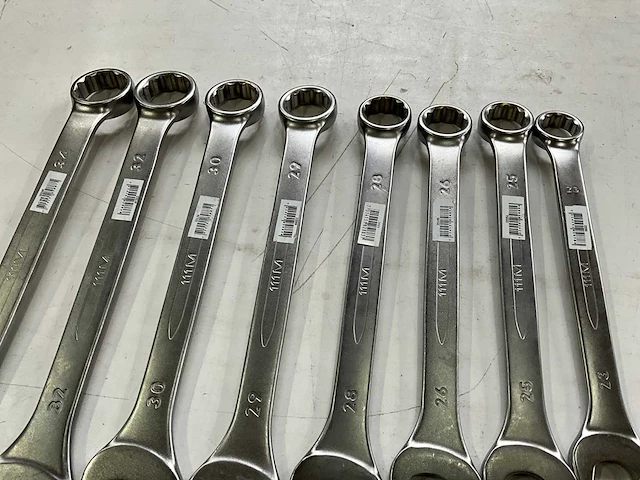 Bahco diverse maten steek- en ringsleutels (18x) - afbeelding 4 van  6