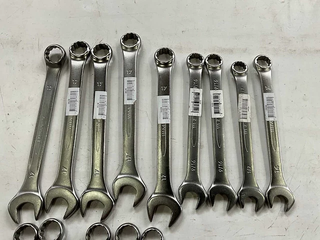 Bahco diverse maten steek- en ringsleutels (19x) - afbeelding 2 van  4