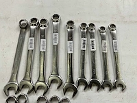 Bahco diverse maten steek- en ringsleutels (19x) - afbeelding 2 van  4