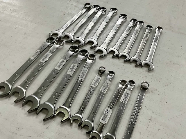 Bahco diverse maten steek- en ringsleutels (19x) - afbeelding 4 van  4