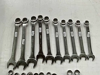 Bahco diverse maten steek- en ringsleutels (21x) - afbeelding 2 van  8