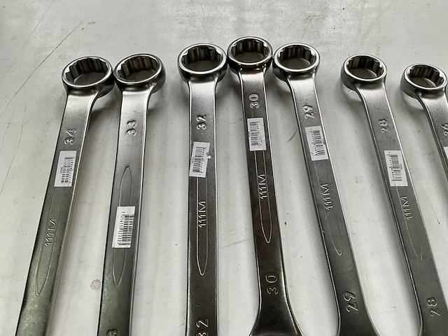 Bahco diverse maten steek- en ringsleutels (21x) - afbeelding 4 van  8