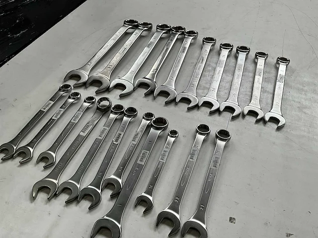 Bahco diverse maten steek- en ringsleutels (21x) - afbeelding 8 van  8