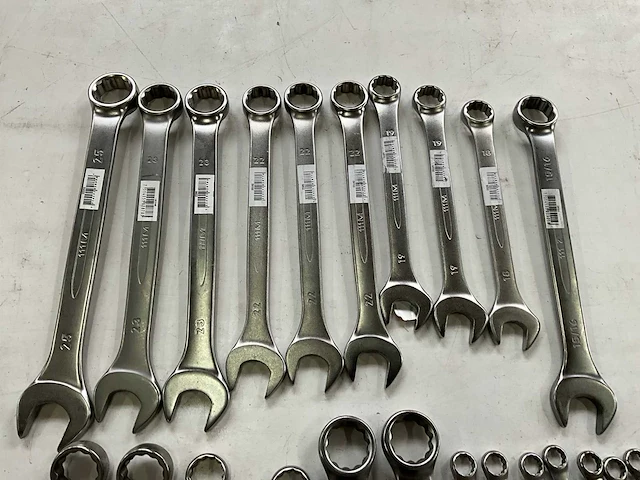 Bahco diverse maten steek- en ringsleutels (23x) - afbeelding 2 van  8