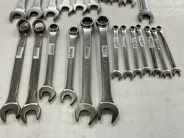 Bahco diverse maten steek- en ringsleutels (23x) - afbeelding 3 van  8