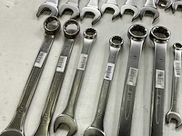 Bahco diverse maten steek- en ringsleutels (23x) - afbeelding 5 van  8