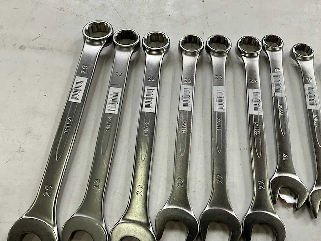 Bahco diverse maten steek- en ringsleutels (23x) - afbeelding 6 van  8