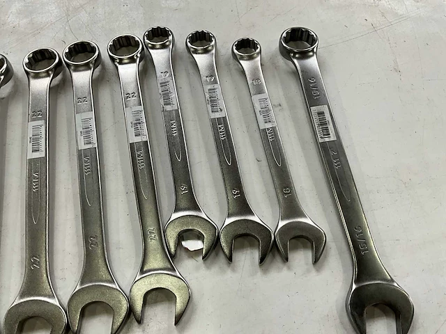 Bahco diverse maten steek- en ringsleutels (23x) - afbeelding 7 van  8