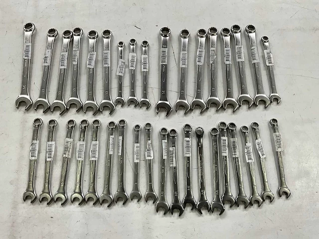Bahco diverse maten steek- en ringsleutels (36x) - afbeelding 1 van  6
