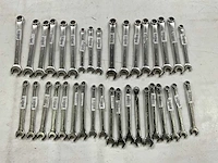 Bahco diverse maten steek- en ringsleutels (36x)