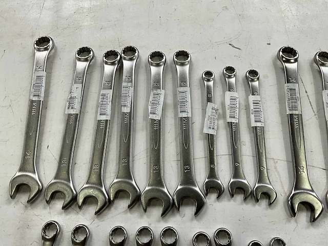 Bahco diverse maten steek- en ringsleutels (36x) - afbeelding 3 van  6