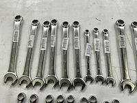 Bahco diverse maten steek- en ringsleutels (36x) - afbeelding 3 van  6