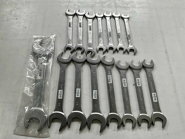 Bahco diverse maten steeksleutels (15x) - afbeelding 1 van  4