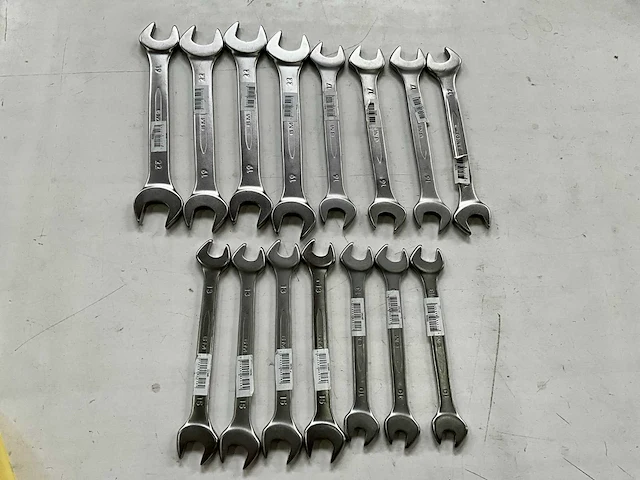 Bahco diverse maten steeksleutels (15x) - afbeelding 1 van  4