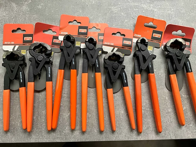 Bahco diverse moniertangen (7x) - afbeelding 1 van  4