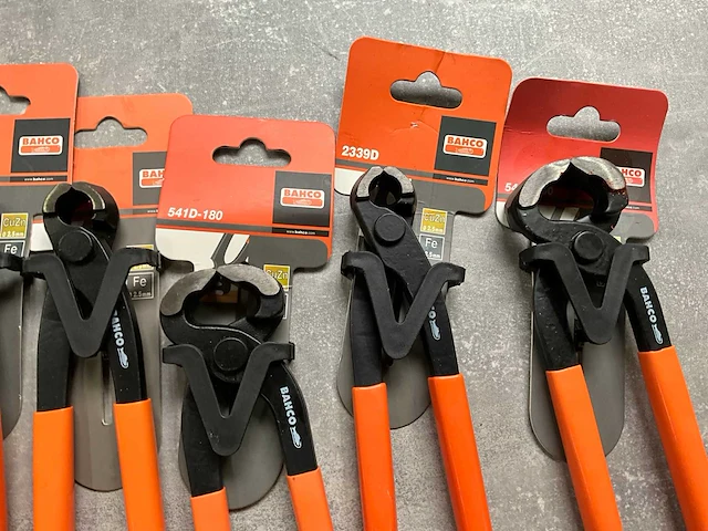 Bahco diverse moniertangen (7x) - afbeelding 3 van  4
