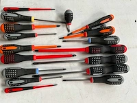Bahco diverse schroevendraaiers (18x)
