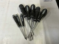 Bahco diverse schroevendraaiers (8x)
