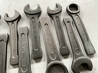 Bahco diverse steek- en ringsleutels (10x) - afbeelding 2 van  4