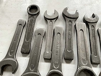 Bahco diverse steek- en ringsleutels (10x) - afbeelding 3 van  4