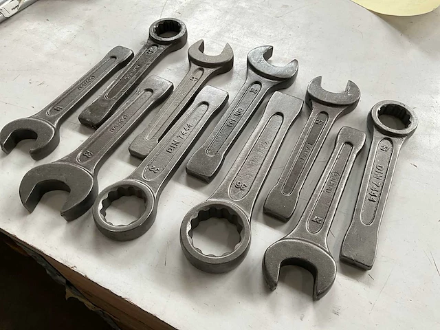 Bahco diverse steek- en ringsleutels (10x) - afbeelding 4 van  4