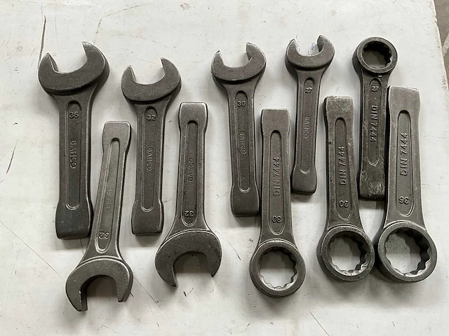 Bahco diverse steek- en ringsleutels (10x) - afbeelding 1 van  4