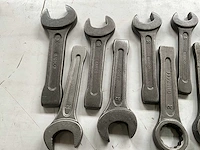 Bahco diverse steek- en ringsleutels (10x) - afbeelding 3 van  4