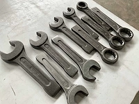 Bahco diverse steek- en ringsleutels (10x) - afbeelding 4 van  4