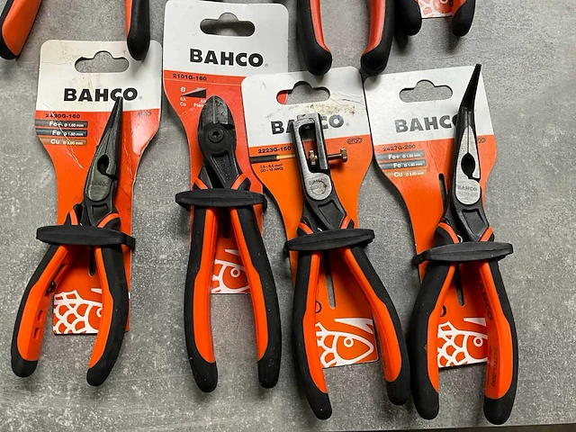 Bahco diverse tangen (8x) - afbeelding 2 van  4