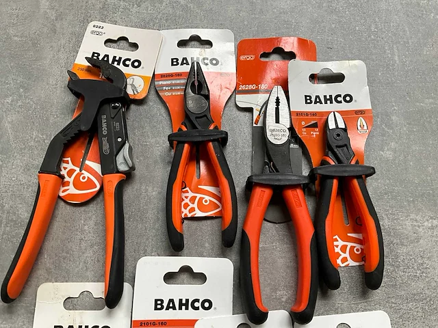 Bahco diverse tangen (8x) - afbeelding 3 van  4