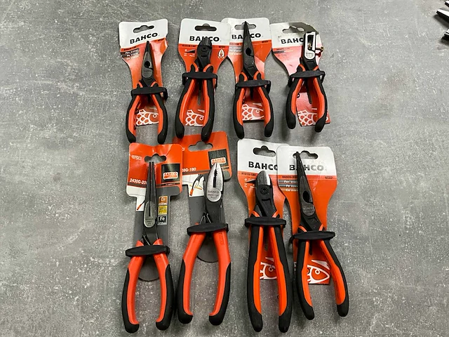 Bahco diverse tangen (8x) - afbeelding 1 van  4