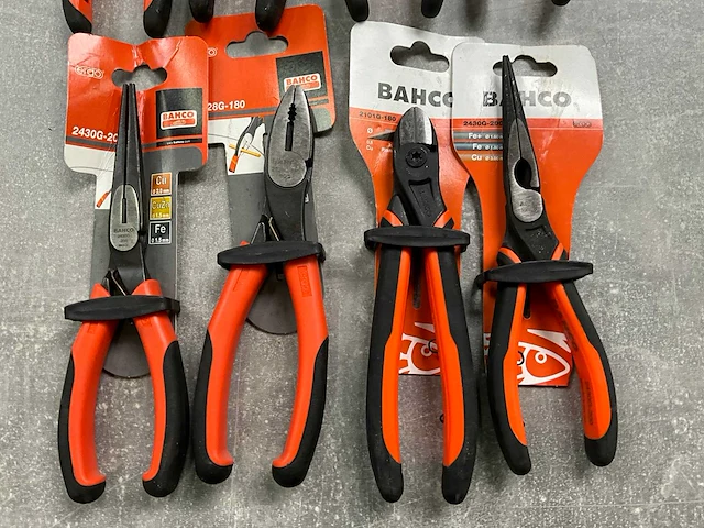 Bahco diverse tangen (8x) - afbeelding 2 van  4