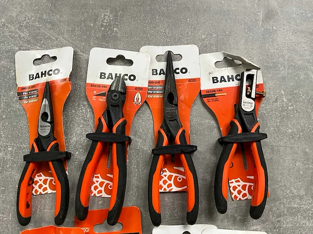 Bahco diverse tangen (8x) - afbeelding 3 van  4