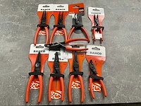 Bahco diverse tangen (9x)