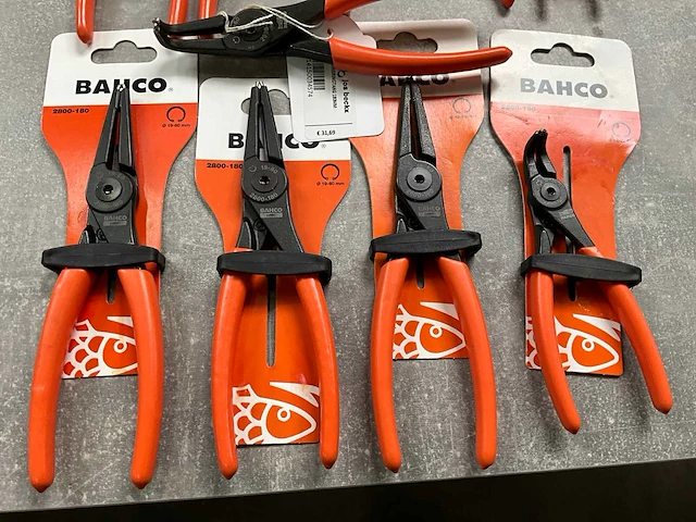 Bahco diverse tangen (9x) - afbeelding 2 van  4