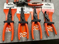 Bahco diverse tangen (9x) - afbeelding 2 van  4