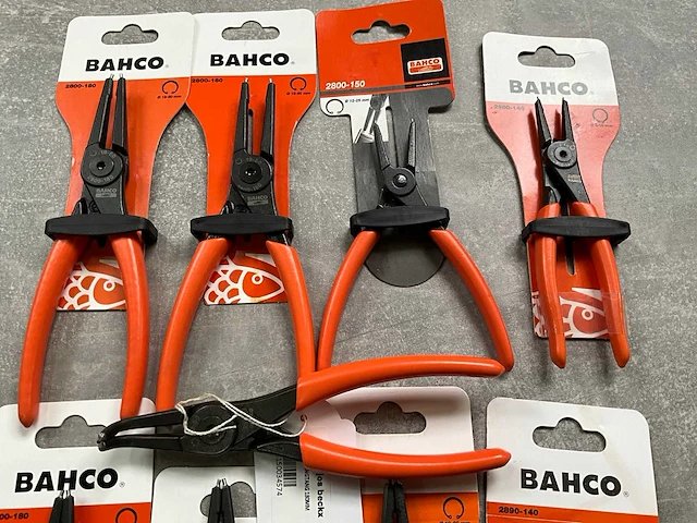 Bahco diverse tangen (9x) - afbeelding 3 van  4