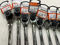 Bahco steek- en ringsleutelset met ratel 8-19mm - afbeelding 3 van  4