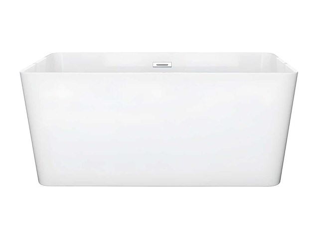 Baignoire îlot rectangulaire - 208 l - blanche - acrylique - afbeelding 3 van  8