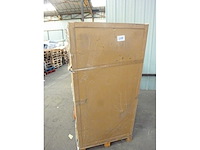 Baignoire semi îlot - 200l - 149,5 x 75 x 58 cm - blanche - acrylique - afbeelding 7 van  7