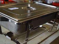 Bain-marie op brandgel in roestvrij staal - afbeelding 2 van  4