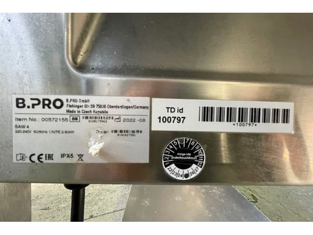 Bain marie wagen b. pro - afbeelding 8 van  13