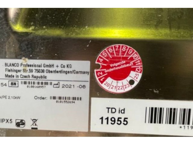 Bain marie wagen blanco - afbeelding 10 van  12